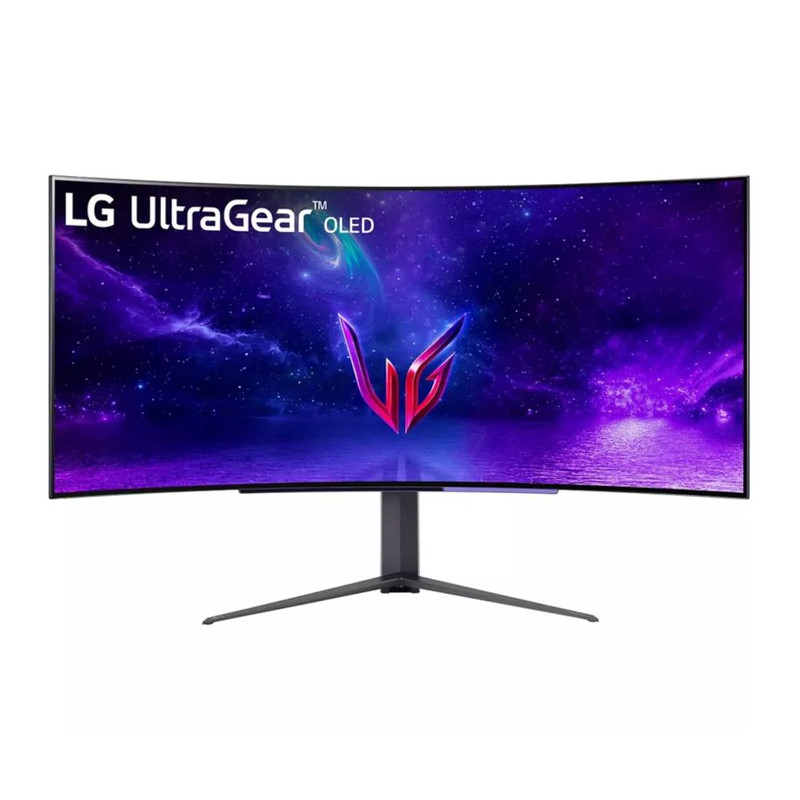 LG UltraGear 45GS95QE-B.AMA 45" 240hz OLED Curved Gaming Monitor - شاشة